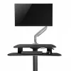 In hoogte verstelbaar bureau MACLEAN MC-848 met gasveer, max. hoogte 109 cm