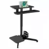 In hoogte verstelbaar bureau MACLEAN MC-848 met gasveer, max. hoogte 109 cm