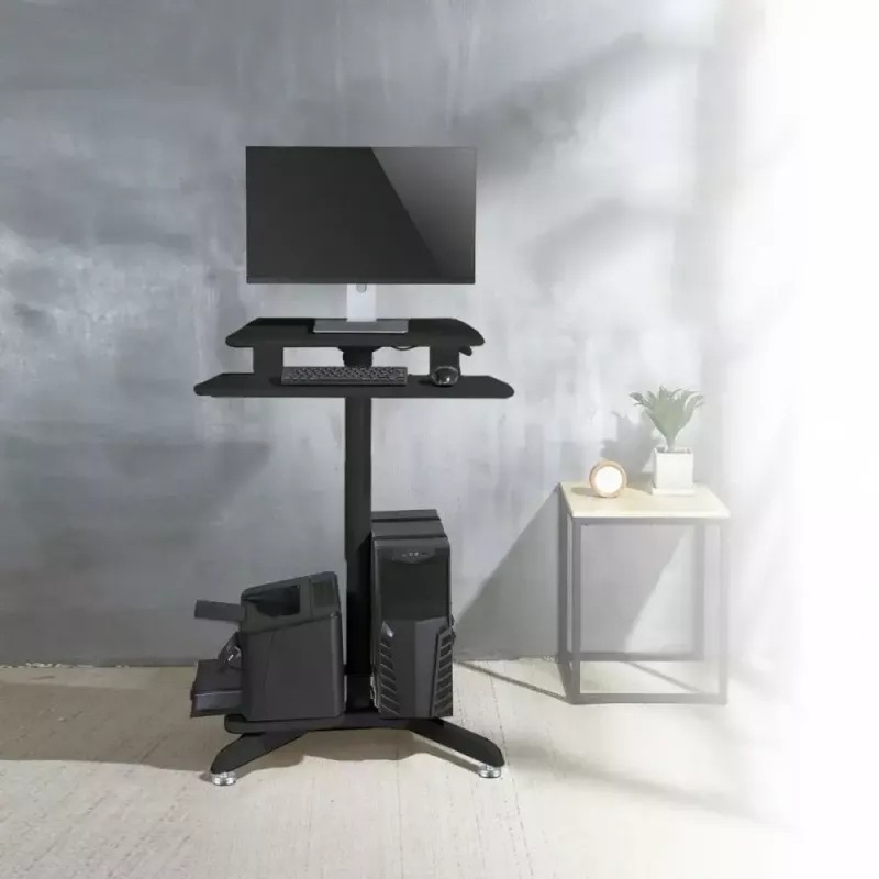 In hoogte verstelbaar bureau MACLEAN MC-848 met gasveer, max. hoogte 109 cm