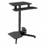 In hoogte verstelbaar bureau MACLEAN MC-848 met gasveer, max. hoogte 109 cm
