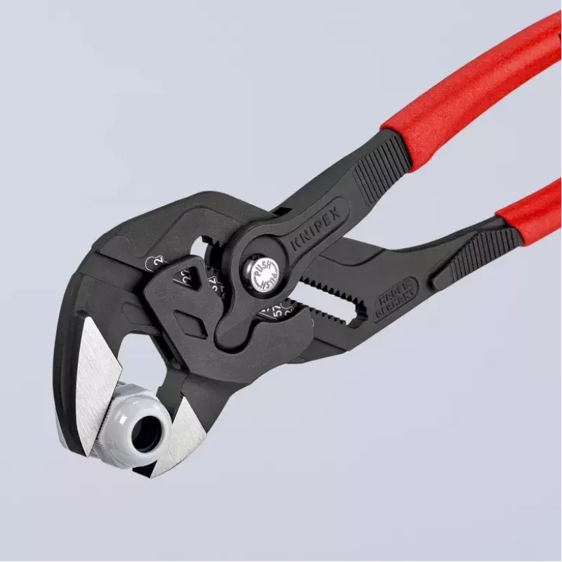 Tang Knipex 86 01 300 bekdikte 9,5 mm maximale moergrootte 6,8 cm