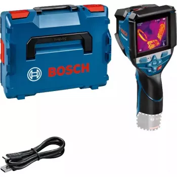 Bosch GTC 600 C Ruis-equivalente temperatuurverschil (NETD) IR Zwart, Blauw 256 x 192 pixels Ingebouwd display LCD