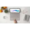 LOGITECH Combo Touch - Sand voor iPad Pro 12,9 inch (5e gen.) - US International QWERTY