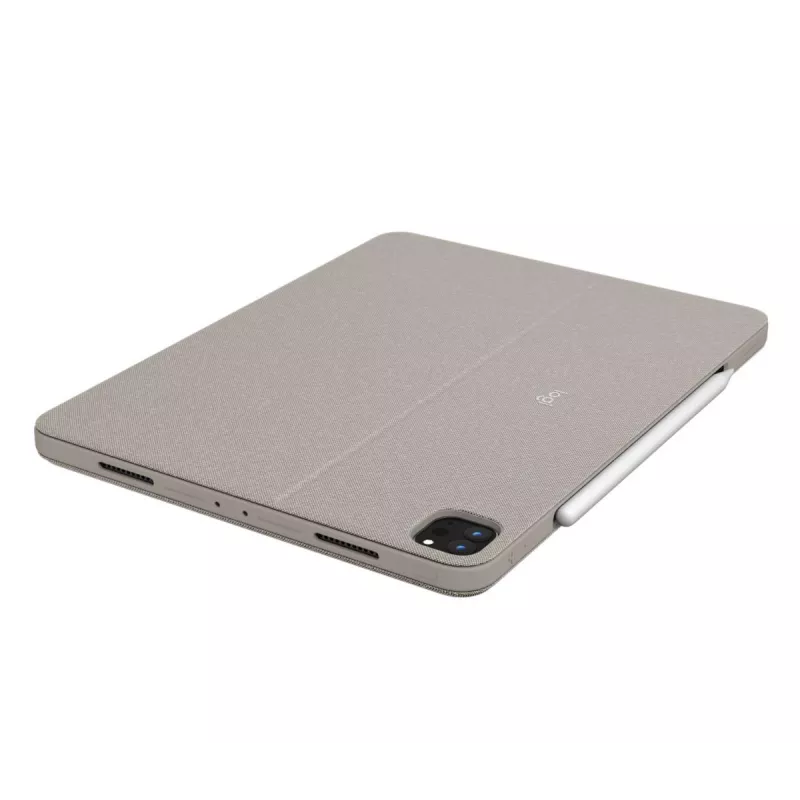 LOGITECH Combo Touch - Sand voor iPad Pro 12,9 inch (5e gen.) - US International QWERTY