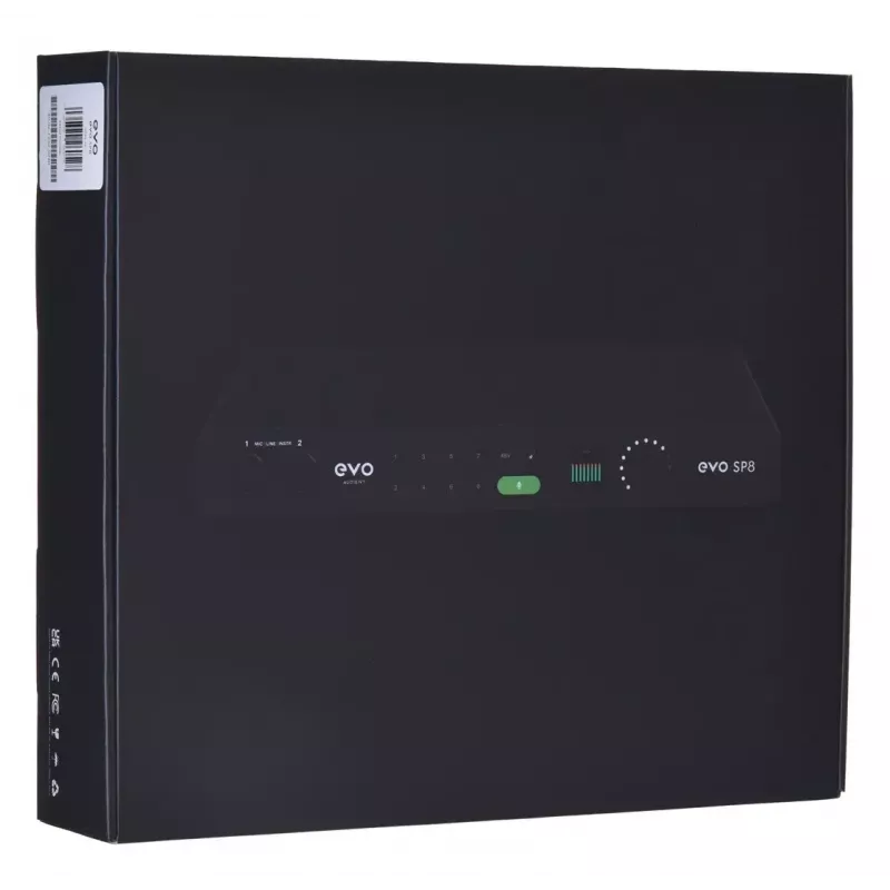 Audient EVO SP8 8-kanaals microfoonvoorversterker