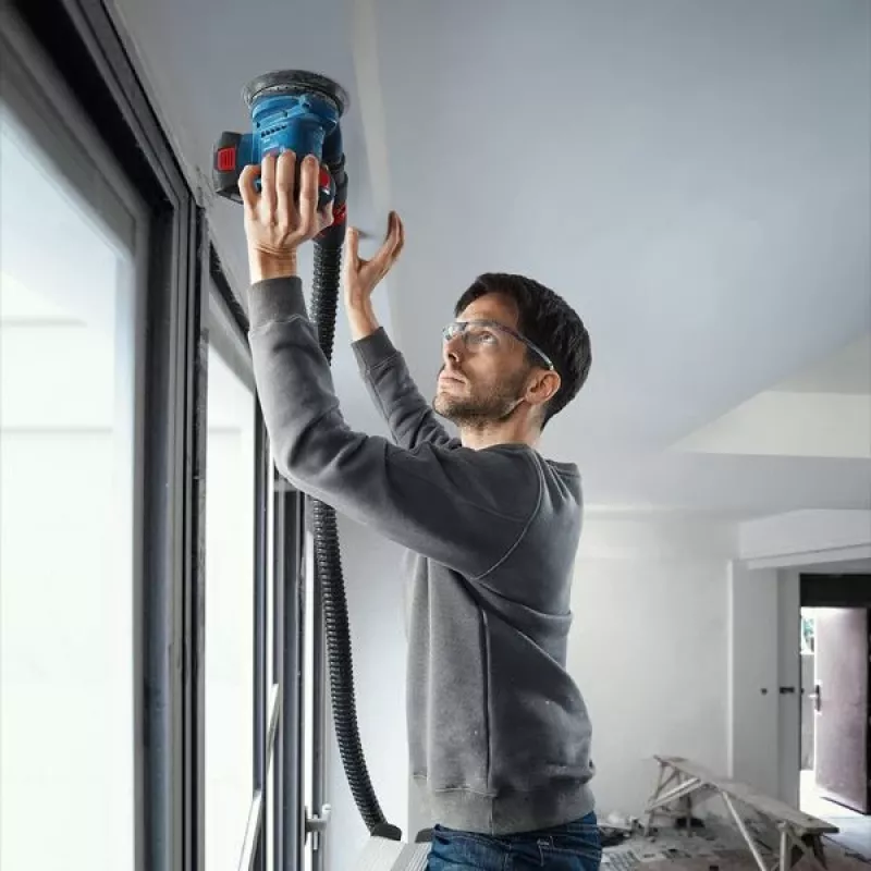Bosch GEX 185-LI Professional excentrische schuurmachine 10000 OPM blauw