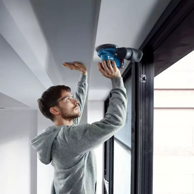 Bosch GEX 185-LI Professional excentrische schuurmachine 10000 OPM blauw