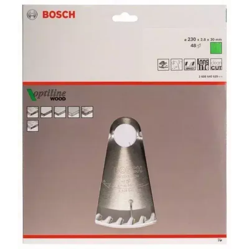Bosch 2 608 640 629 cirkelzaagblad 23 cm 1 stuk
