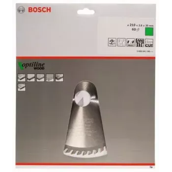 Cirkelzaagblad Bosch 2 608 641 190 21 cm