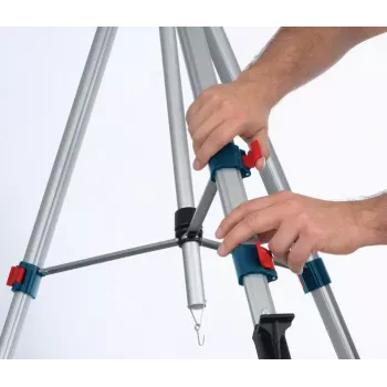 Bosch BT 250 Professional statief lasernivelleerapparaat 3 poten blauw, wit
