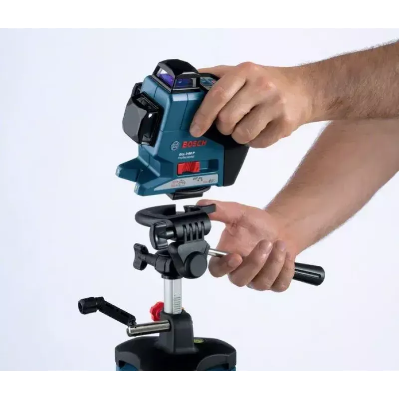 Bosch BT 250 Professional statief lasernivelleerapparaat 3 poten blauw, wit