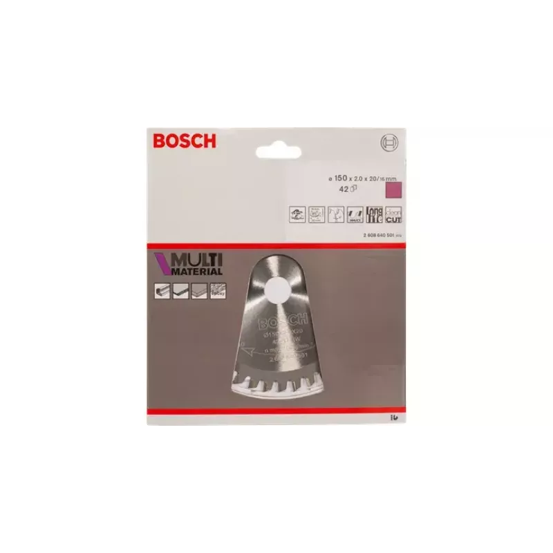 Cirkelzaagbladen Bosch Multi Material 2608640452