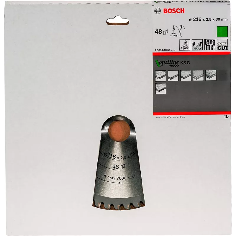 Bosch Optiline Wood 2608640641 cirkelzaagblad voor hout