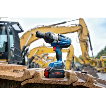 Accu-slagmoersleutel Bosch GDS 18V-1600 HC — 1600 Nm koppel, 18V accuplatform