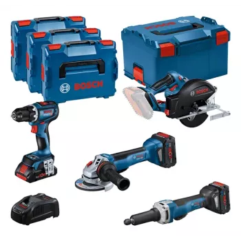Bosch combikit 4 gereedschappen 18V batterij