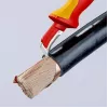 Stanleymes Knipex 98 55 SB rood geel vast mes