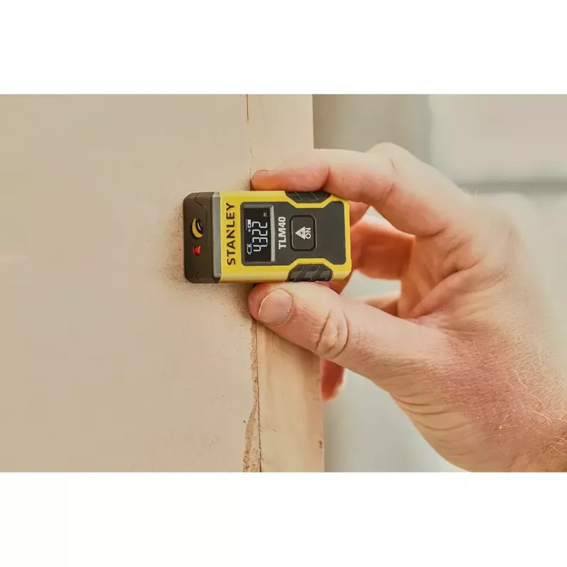 Afstandsmeter Stanley STHT77666-0 zwart geel 0,165-12m LCD