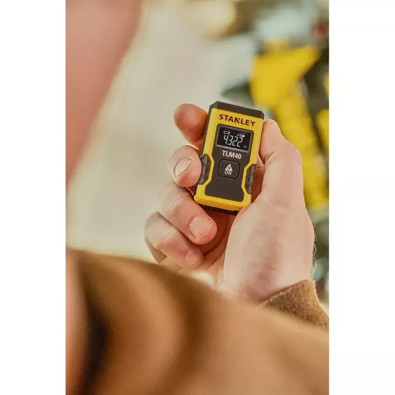 Afstandsmeter Stanley STHT77666-0 zwart geel 0,165-12m LCD