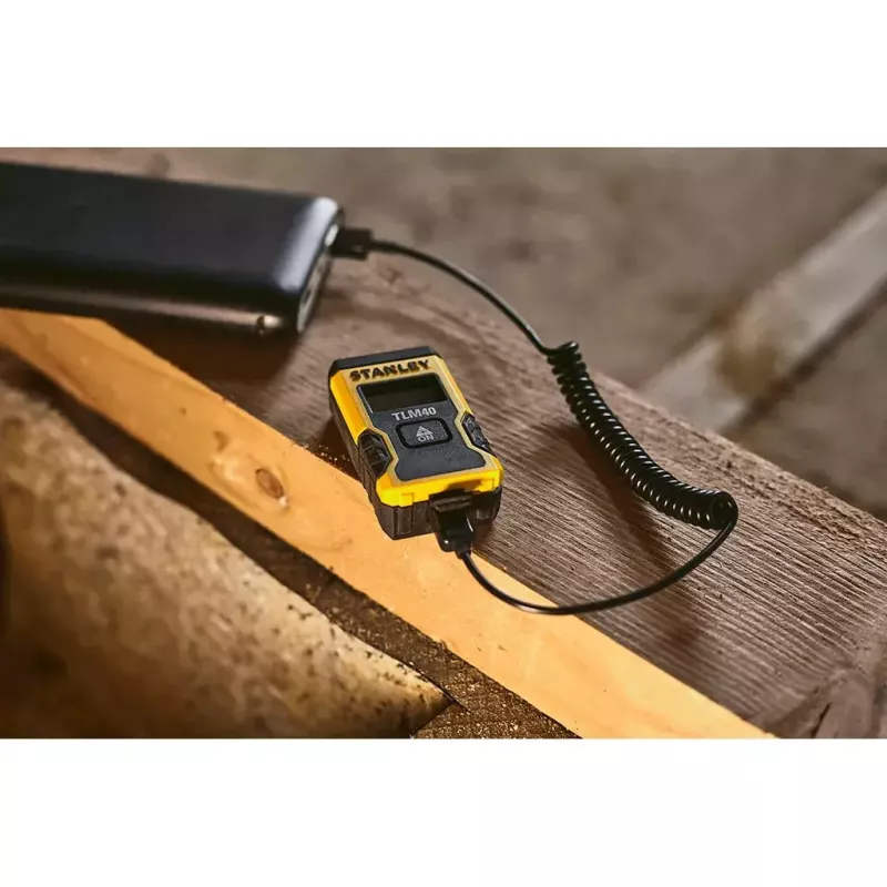 Afstandsmeter Stanley STHT77666-0 zwart geel 0,165-12m LCD