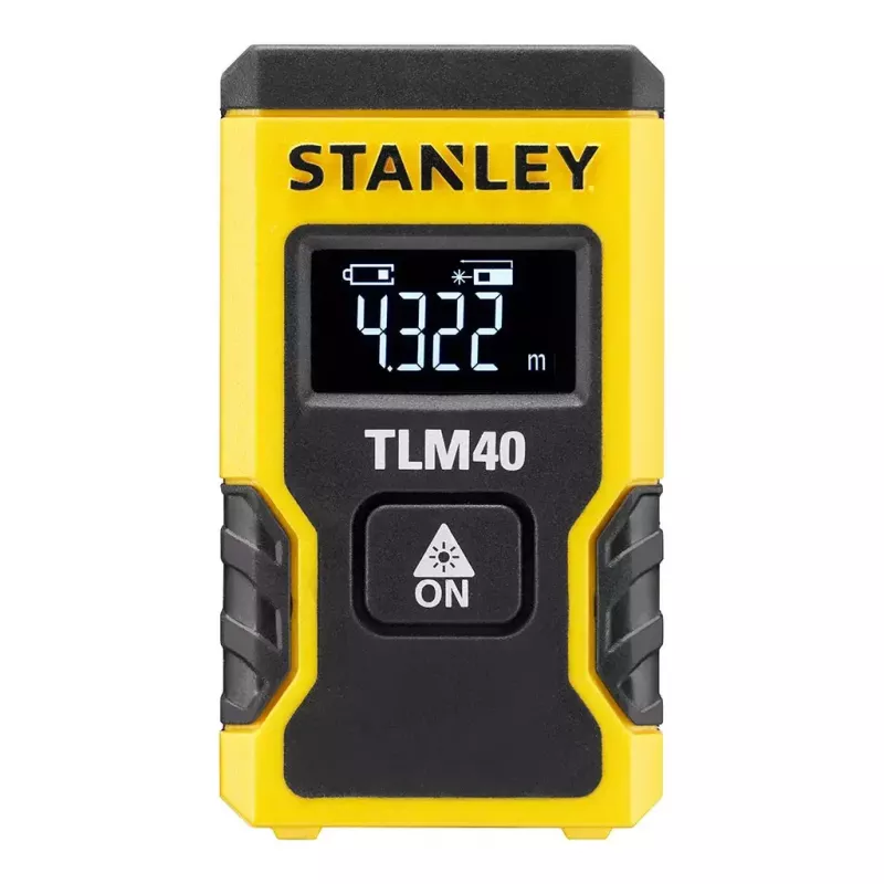 Afstandsmeter Stanley STHT77666-0 zwart geel 0,165-12m LCD
