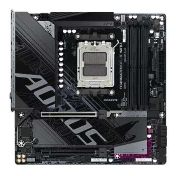GIGABYTE B840M AORUS ELITE WIFI6E Moederbord - AMD Ryzen 9000 CPU's, 10+2+2 fasen VRM, tot 8200MHz DDR5(O.C), 2xPCIe 4.0 M.2, Wi-Fi 6E, 2.5GbE LAN, USB 3.2 Gen 2