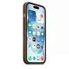 Apple FineWoven Case met MagSafe iPhone 15 Taupe