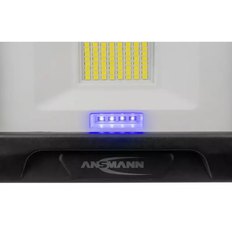 Ansmann FL50W-R oplaadbare LED-werklamp 50 W, zwart