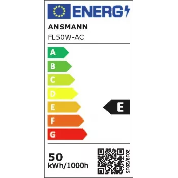 Vloerwerklicht Ansmann FL50W-AC zwart LED 50 W 5400 lm