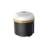 EcoFlow SCLI-B campinglamp op batterijen, 400 lm, 3600 mAh, USB-C-ingang, ABS+TPR-behuizing, IP54, zwart/goud/wit