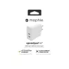 mophie accessoires-wandadapter-USB-C-PD-DUAL-67W-GAN-wit-EU (2xUSBC)