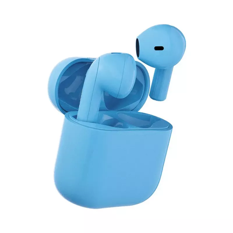 Happy Plugs Joy draadloze oordopjes, blauw