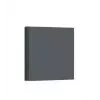 AQARA Smart Wall Switch H1 EU (zonder nuldraad, dubbelknops) (WS-EUK02-G), grijs - ZigBee-wandschakelaar met dubbel relais