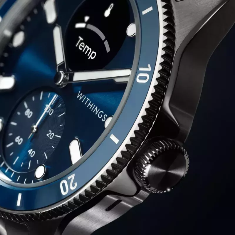 Smartwatch Withings ScanWatch Nova roestvrij staal