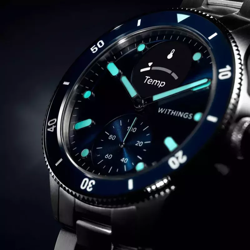Smartwatch Withings ScanWatch Nova roestvrij staal
