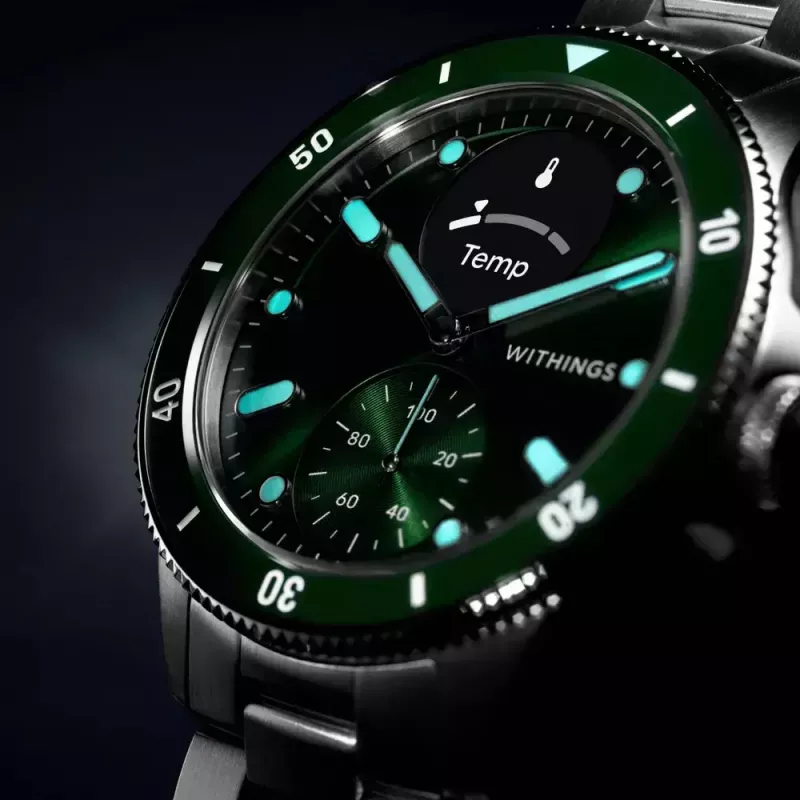 Smartwatch Withings ScanWatch Nova roestvrij staal