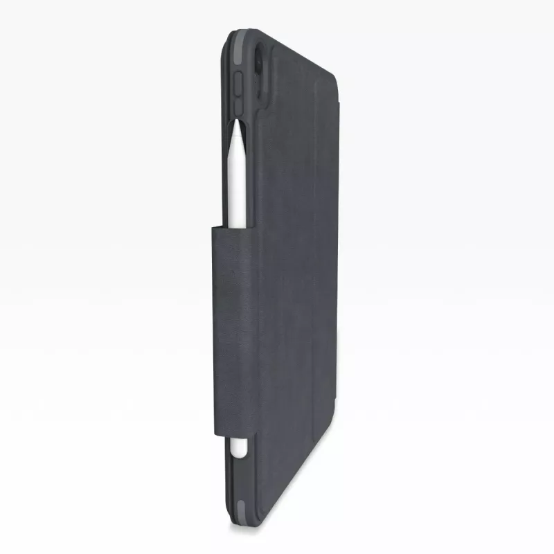 ZAGG Pro Keys draadloze toetsenbordhoes voor iPad 10,9 (10e gen.) / iPad 11 (A16) met Apple Pencil-houder, UK-indeling, zwart/grijs