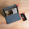 ZAGG Pro Keys draadloze toetsenbordhoes voor iPad 10,9 (10e gen.) / iPad 11 (A16) met Apple Pencil-houder, UK-indeling, zwart/grijs