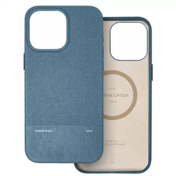Beschermhoes Native Union (Re)Classic voor iPhone 16 Pro Max – navy, voor 17,5 cm (6,9 inch) scherm