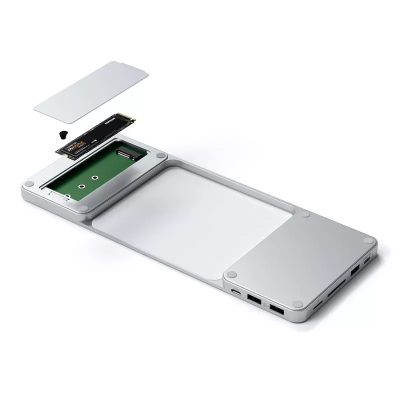 SATECHI laptop-dock / poort-replicator, bedraad, USB 3.2 Gen 2 / 3.1 Gen