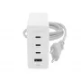 mophie accessoires-wandadapter-USB-C-PD-HUB-120W-GAN-wit-EU(3xUSBC + 1xUSBA)