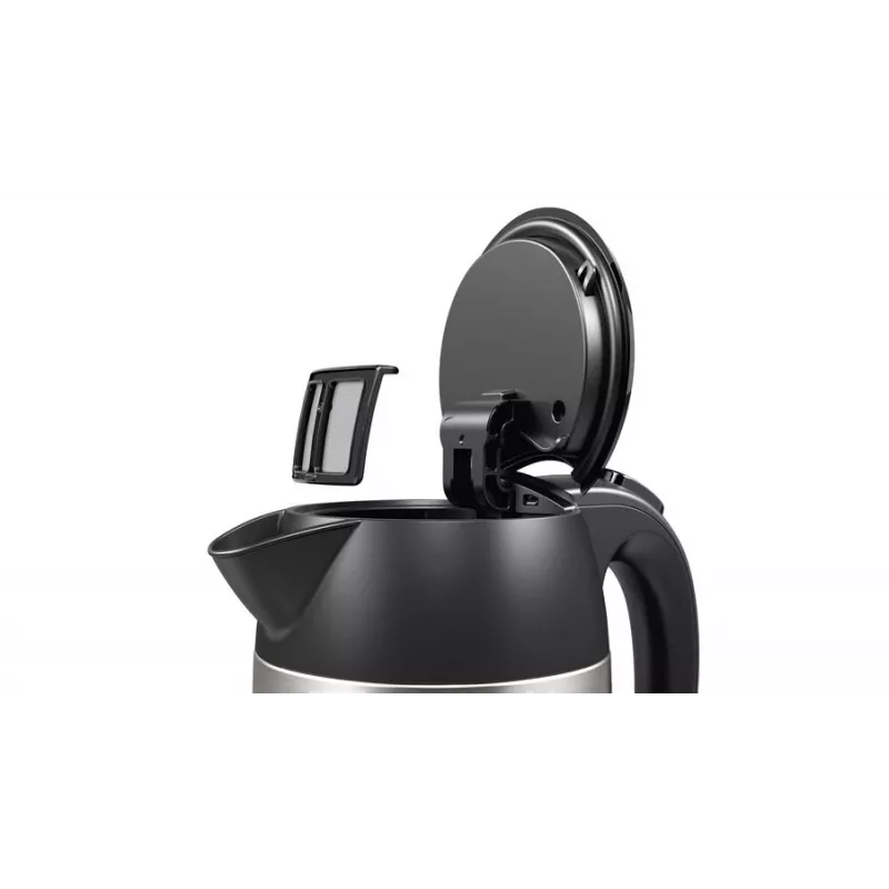 Bosch TWK3P420 waterkoker 1,7 l 2400 W zwart, RVS