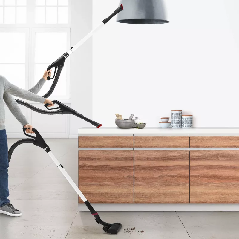 Bosch Serie 6 BGL6HYG1 ProHygienic cilinderstofzuiger, droog, 600 W, stofzak, 4 l, wit