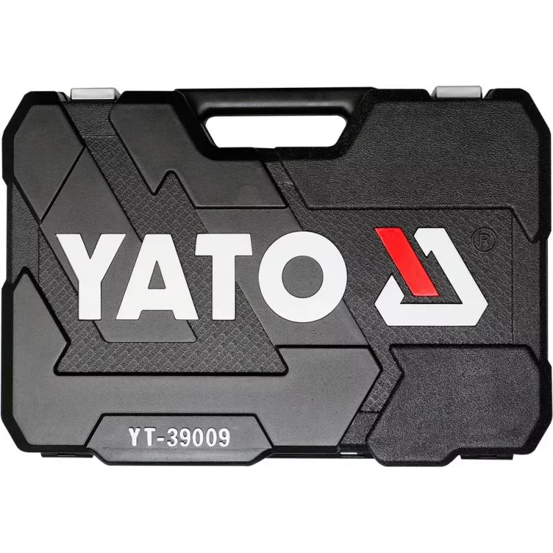 Monteurswerkzeugset Yato YT-39009 — 68-delige set, 1/4-inch aandrijving, zwarte koffer