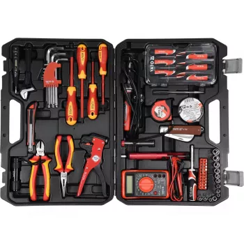 Monteurswerkzeugset Yato YT-39009 — 68-delige set, 1/4-inch aandrijving, zwarte koffer