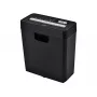 Papiervernietiger TRACER Edge10L kruissnit, capaciteit 10 vel, snede 6 mm, bak 10 L, zwart