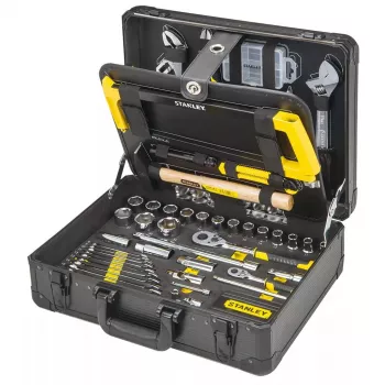 Monteurswerkzeugset Stanley STMT98109-1 142 gereedschappen zwart geel