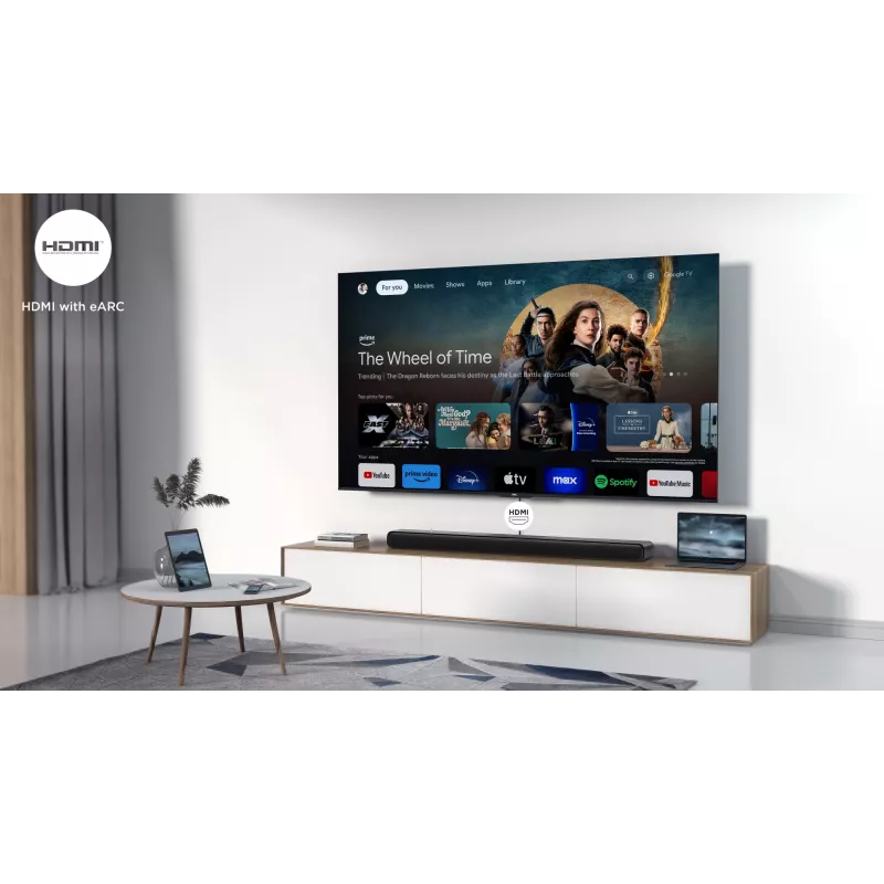 TCL S S45H Class 2.0-kanaals soundbar met Dolby Atmos, DTS Virtual:X en Bluetooth-muziekstreaming