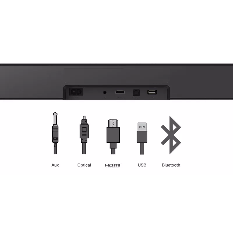 TCL S S45H Class 2.0-kanaals soundbar met Dolby Atmos, DTS Virtual:X en Bluetooth-muziekstreaming