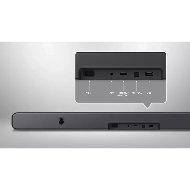 TCL S S45H Class 2.0-kanaals soundbar met Dolby Atmos, DTS Virtual:X en Bluetooth-muziekstreaming