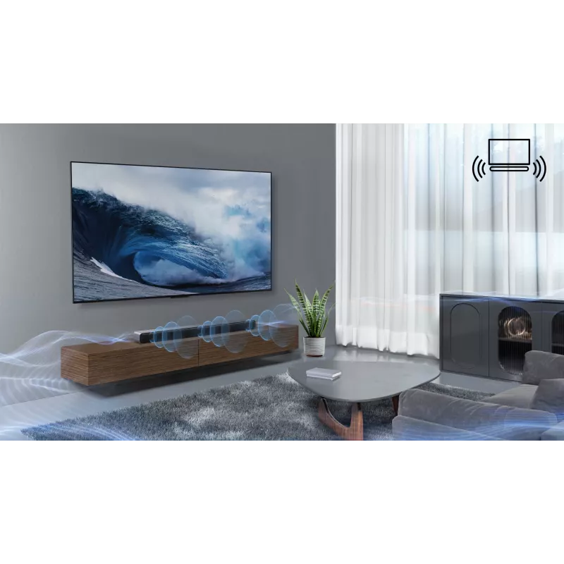 TCL S S45H Class 2.0-kanaals soundbar met Dolby Atmos, DTS Virtual:X en Bluetooth-muziekstreaming